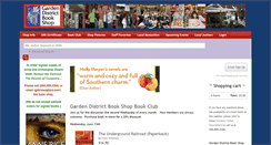 Desktop Screenshot of gardendistrictbookshop.com